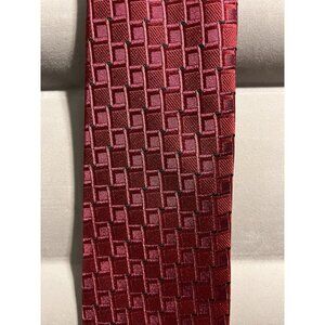 J Ferrar Red Tie 60x3.75 100% Silk‎